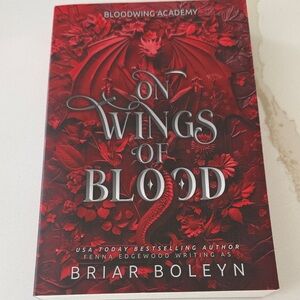 On Wings of Blood Paperback Book by Briar Boleyn